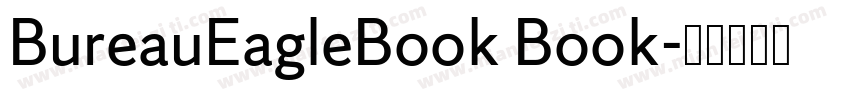BureauEagleBook Book字体转换